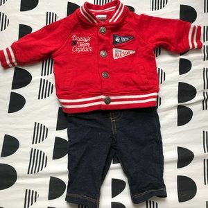 Carters jacket and pants set